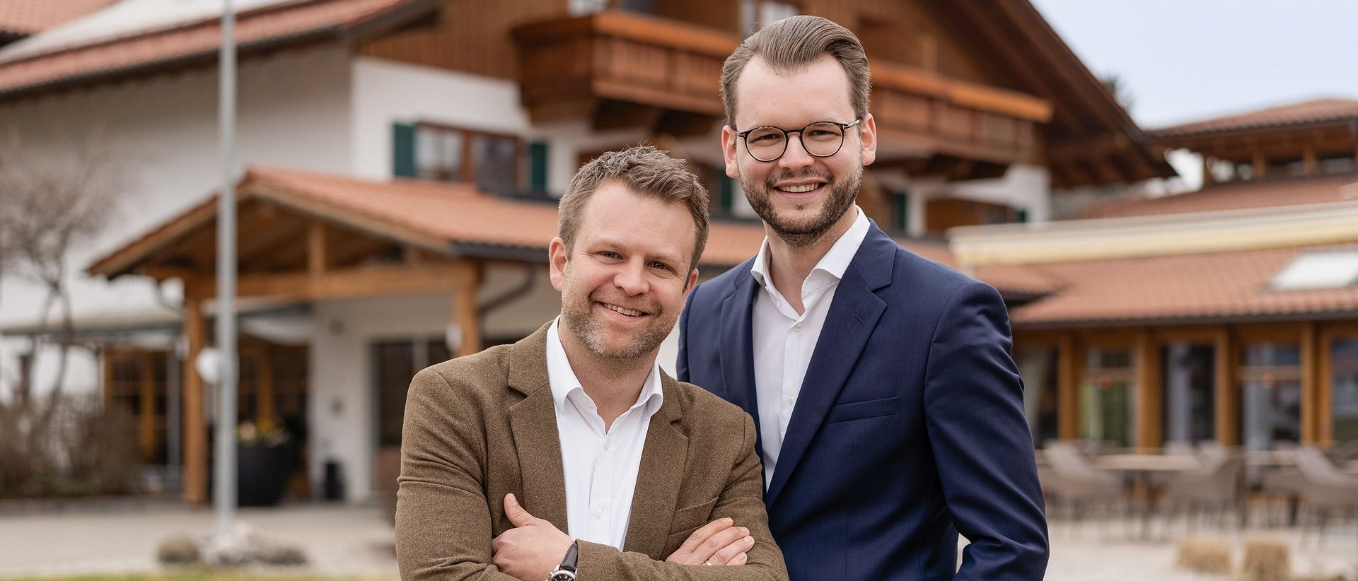 Geschäftsführer Philipp Zwicker und Hoteldirektor Lucas Böhle Geschäftsführer Philipp Zwicker und Hoteldirektor Lucas Böhle