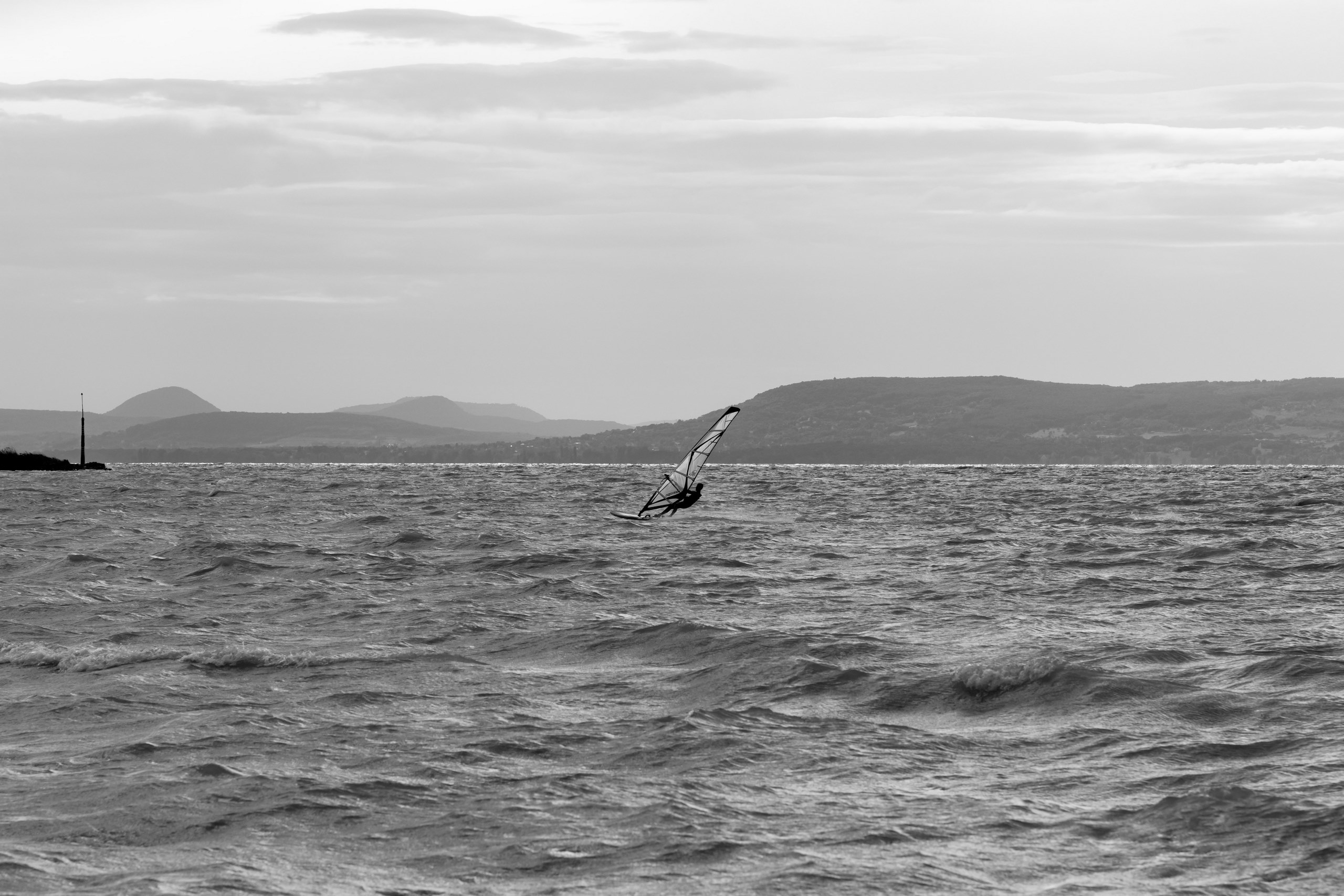 Windsurfen auf dem Forggensee